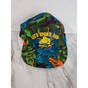 Lee's Sports Shop Hat Cap Adjustable St Cloud 80's Rain Forest Vintage USA Made